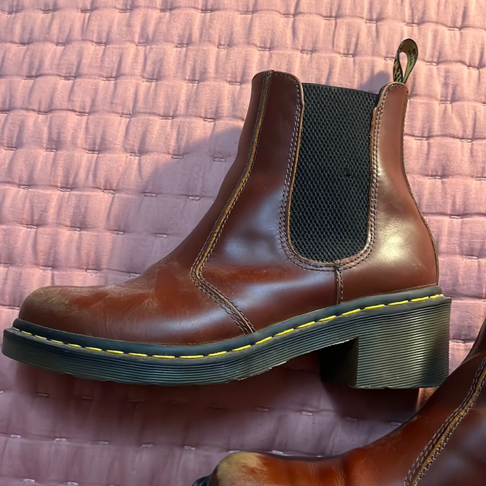 Dr. Martens Cadence Women’s Brown Leather Heels